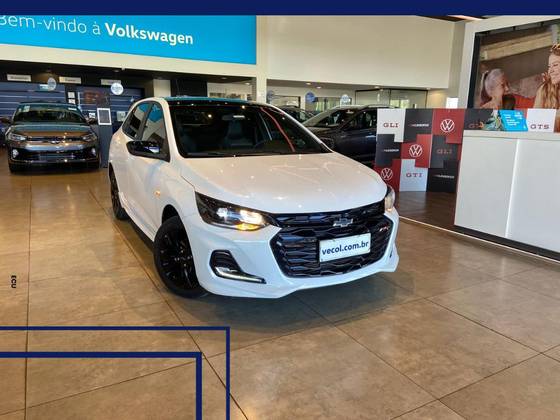 CHEVROLET ONIX 1.0 TURBO FLEX RS AUTOMÁTICO CHEVROLET ONIX 1.0 TURBO FLEX RS AUTOMÁTICO